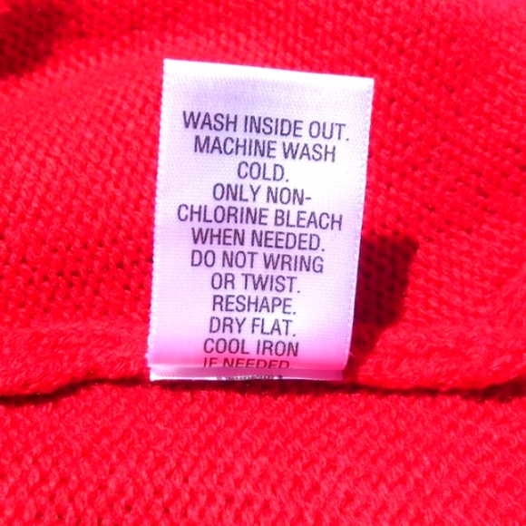 Candie's Sweater Sassy Red Hi-Low Open Knit Lightweight Pull On Size S - Picture 9 of 13